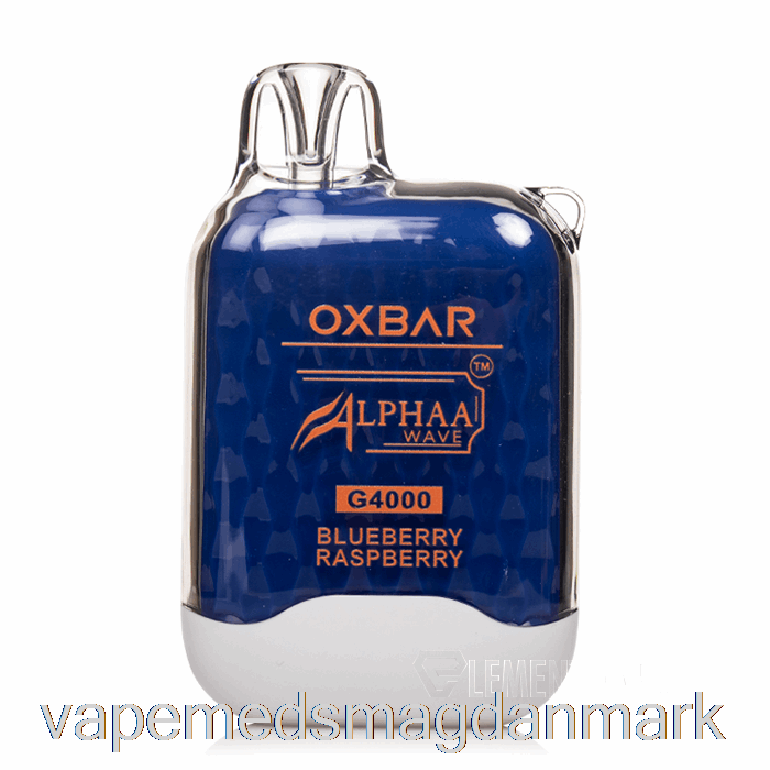 Vape Væske Oxbar G4000 Engangs Blåbær Hindbær